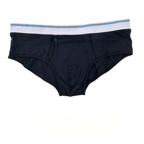 Mack Weldon 18 Hour Jersey Briefs Underwear Mens Size Small True Black - Picture 2 of 4